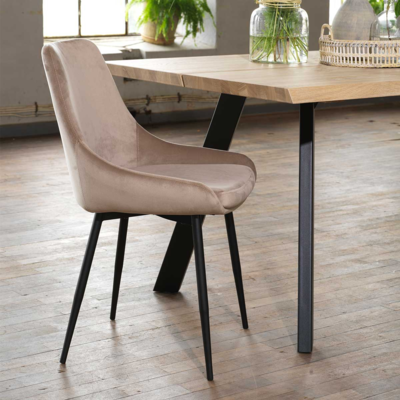 Eetkamerstoel Sierra velvet