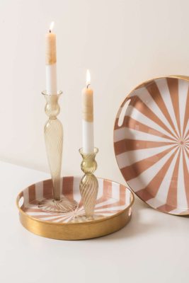 Set van 2 serveerschalen Candy Swirl