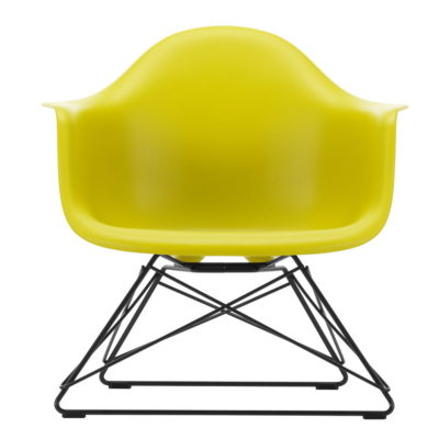 Vitra loungestoel Eames LAR zwart onderstel