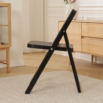 Flip - Houten klapstoel en rek