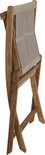 Klapstoel Teak Rope