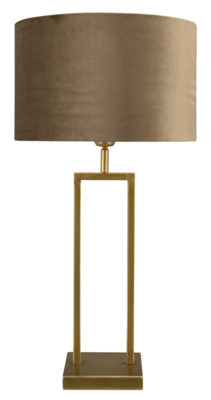 Tafellamp Veneto groot brons