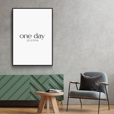 Walljar plexiglas schilderij - One Day At A Time