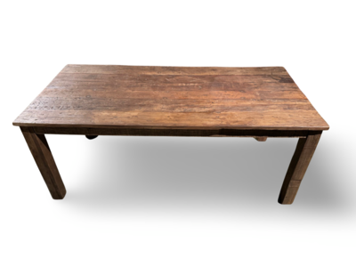 Eettafel teak uniek