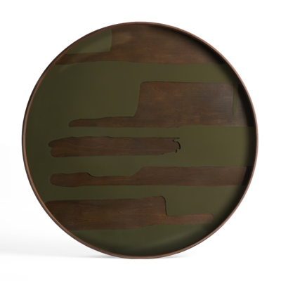 Second Nature glazen dienblad