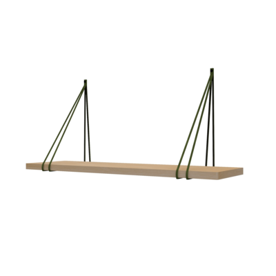 Leren split-plankdragers