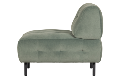 WOOOD Exclusive fauteuil Lloyd gewassen fluweel