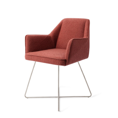 Jesper Home Eetkamerstoel Tome - Cross Steel