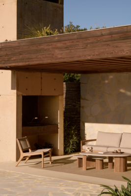 Ethnicraft - Outdoor - Boomerang tuin koffietafel