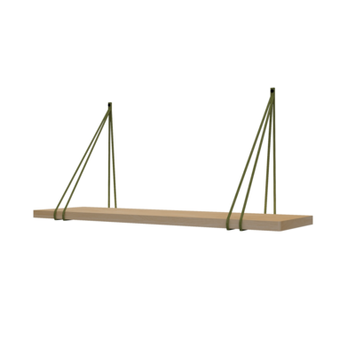 Leren split-plankdragers