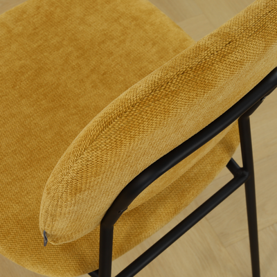 	Barkruk Jasmijn - zwart onderstel - 65 cm