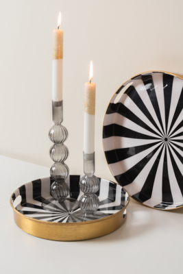 Set van 2 serveerschalen Candy Swirl