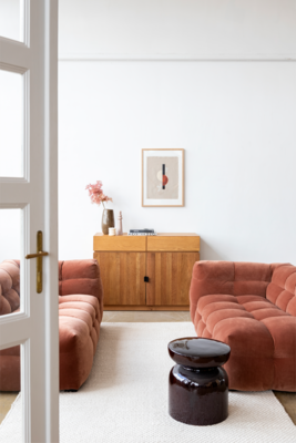 Loods 5 hoekbank Fat Joe royal velvet