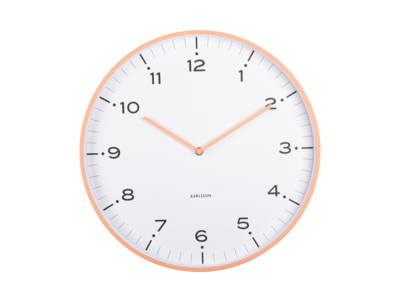 Wandklok Circus Rings