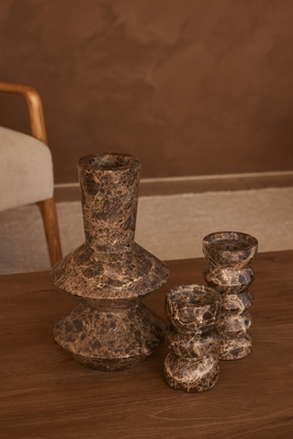 Rhombus kaarshouder bruin 