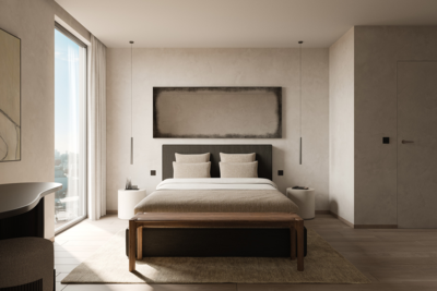 Ethnicraft - Aged muurspiegel - recht