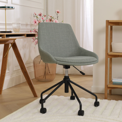 Bureaustoel Nout-Isa - zwart onderstel