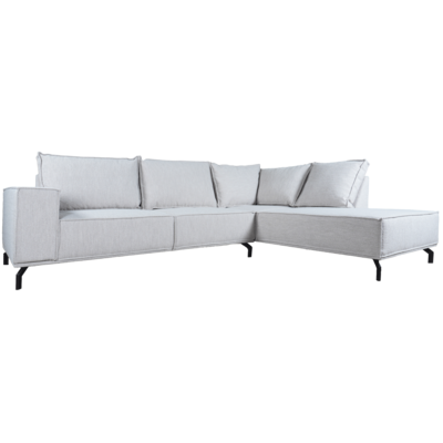 Hoekbank Ron Boucle Champagne 186