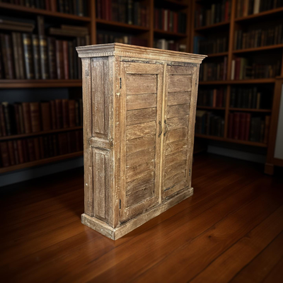 Kast 2 deur shutter naturel