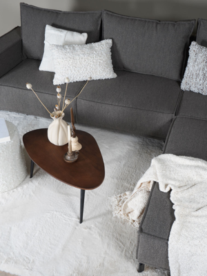 Hoekbank Ron Boucle Brown 15