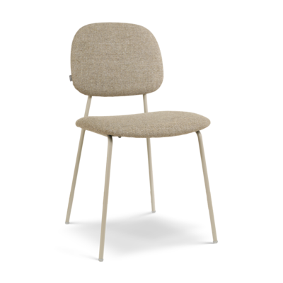 Eetkamerstoel Jasmijn - grijsbeige onderstel