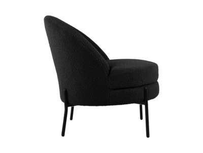 Fauteuil Noble Teddy Curl polyester