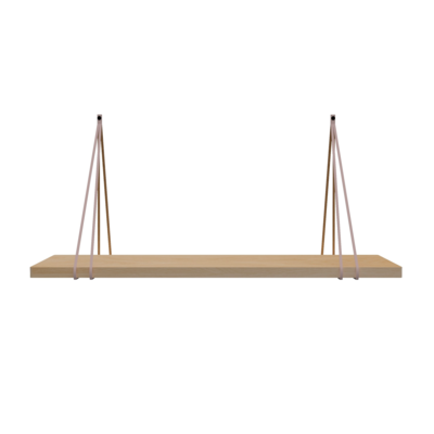 Leren split-plankdragers