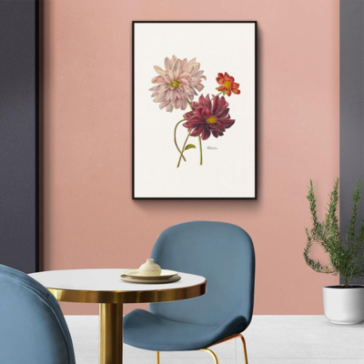 Walljar poster ingelijst - Dahlia