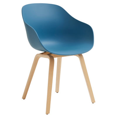 HAY stoel AAC 222 - eiken gelakt frame