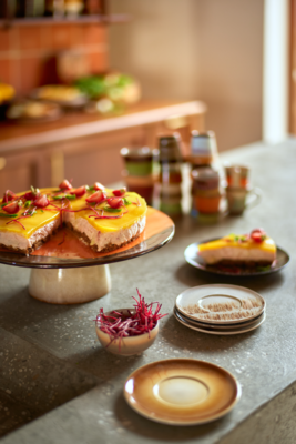 HKLiving 70's Ceramics Saucers Roasts - set van 4