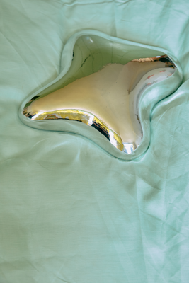 HK Sculptuur Orb wall chrome