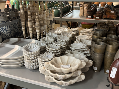 Schaaltje hand marmer uniek