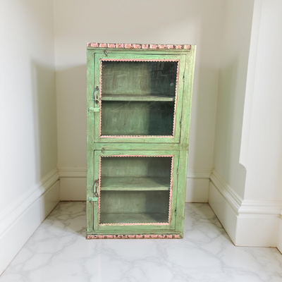 Hangkastje groen/roze uniek