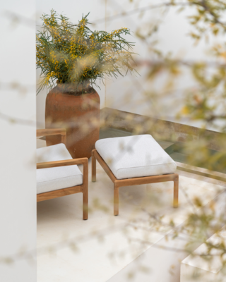 Ethnicraft - Outdoor - Teak Jack footstool