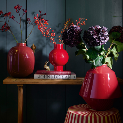 Vaas Pip metaal 32 cm