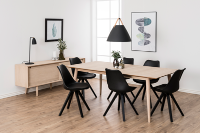 Lund Eetkamertafel - 200 x 100 cm - Licht Eiken