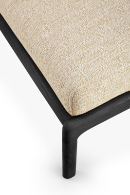 Ethnicraft - Outdoor - Teak Jack footstool - zwart