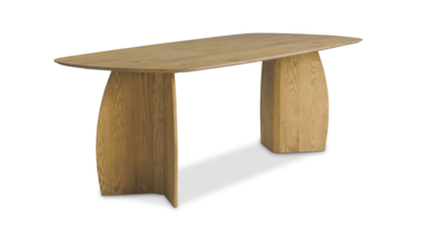 Divio tafel Blanke olie 110cm