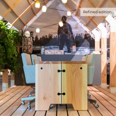 Weltevree tuintafel Forestry Raw