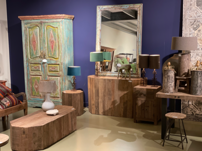 Nachtkastje Teakhout