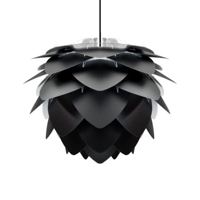 Hanglamp Silvia Ø32 cm koordset zwart