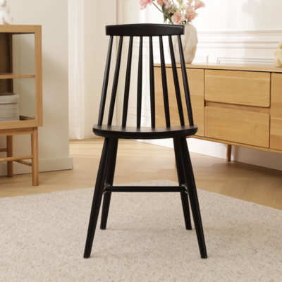 Filou berkenhouten spijlenstoel