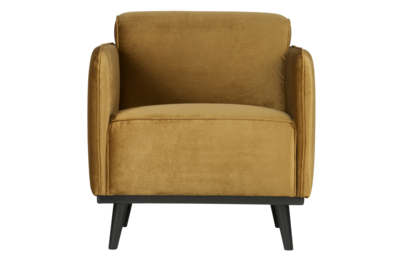 Fauteuil Statement met arm fluweel
