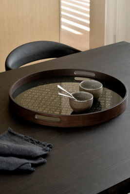 Second Nature glazen dienblad