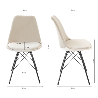 Kick Kuipstoel Velvet