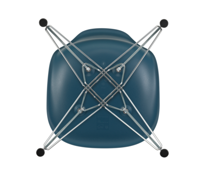 Vitra stoel Eames DSR Chroom onderstel