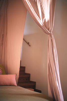 HKliving Bed canopy sunset