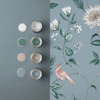 Graham &amp; Brown  vliesbehang  Nuit Sky Blue