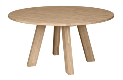 Eettafel Rhonda eiken naturel