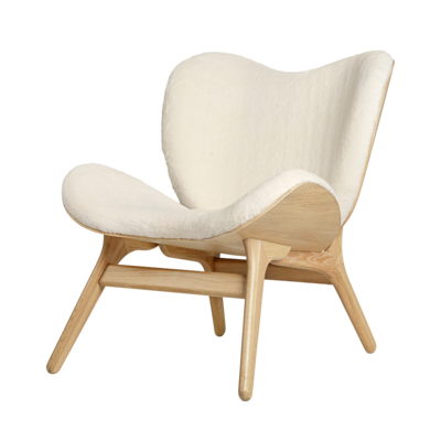 Fauteuil A Conversation Piece naturel